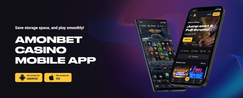 Amonbet app mobiel