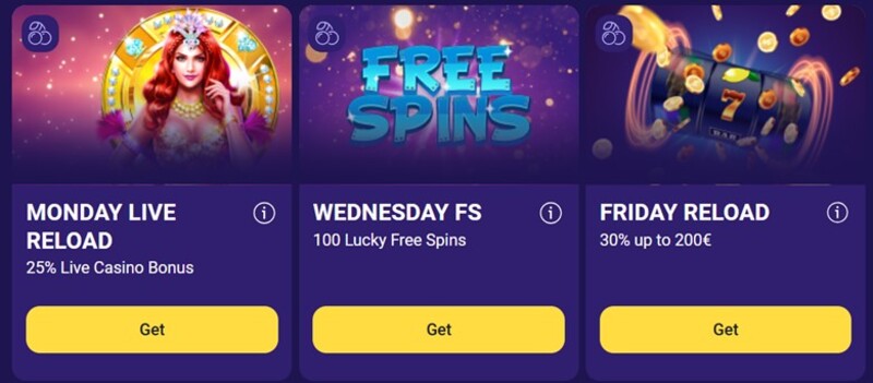 Andere casinobonussen bij lalabet