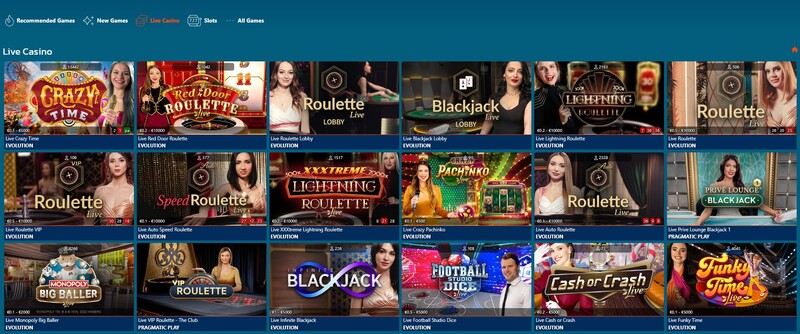 BOF Live Casino