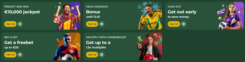 Betsixty Andere sportpromoties