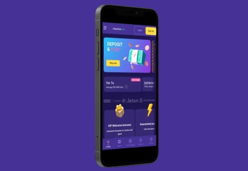 Chachabet app of mobiel
