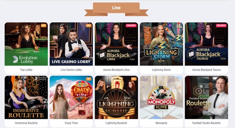 Cookie Live Casino