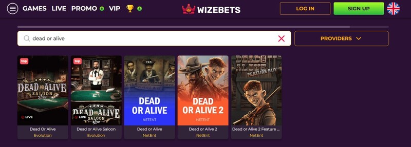 Dead or Alive Wizebets