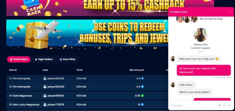 Del Oro Casino COntact