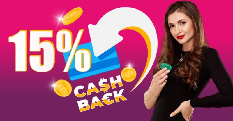 Del Oro Casino Cashback bonus