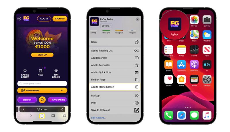 FgFox casino app
