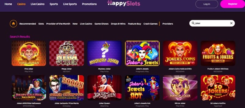 Fire Joker bij HappySlots