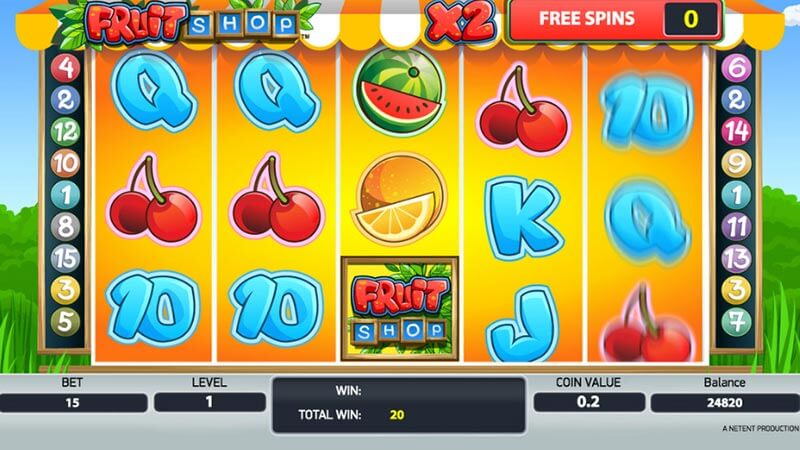 Fruit Shop from NetEnt