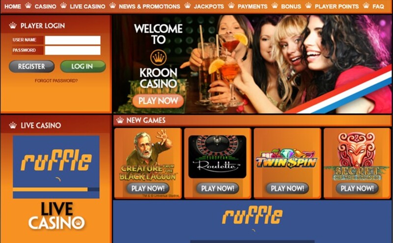 Geschiedenis van Kroon Casino