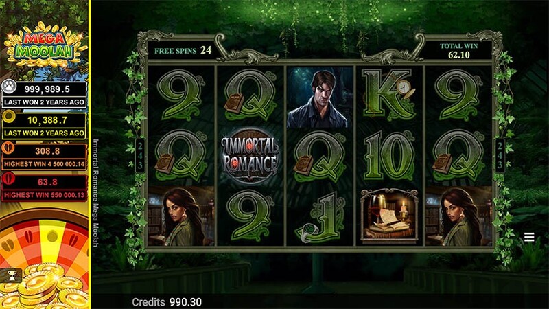 Immortal Romance Mega Moolah