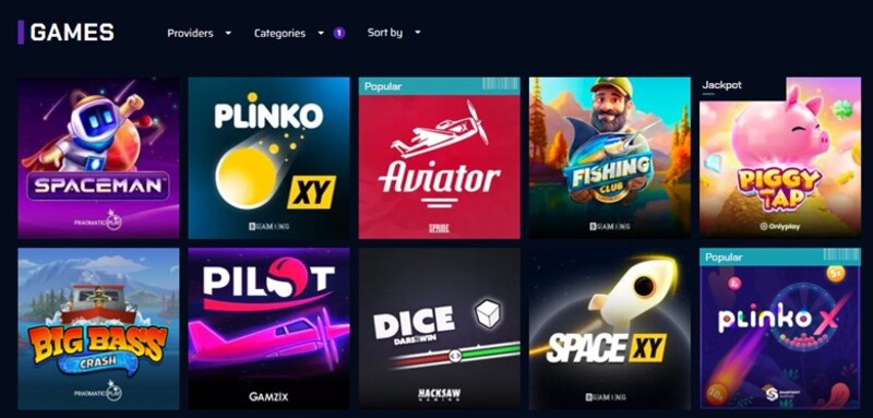 Justbit Instant Games