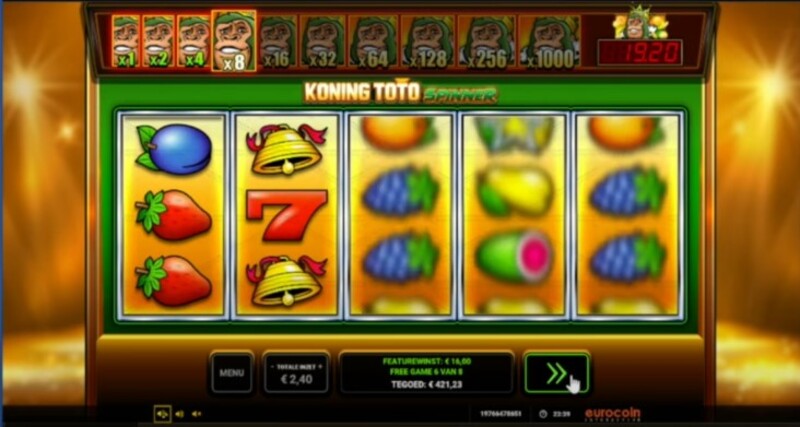 Koning TOTO free spins