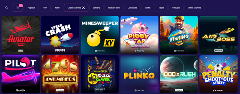 Lala.bet crash games