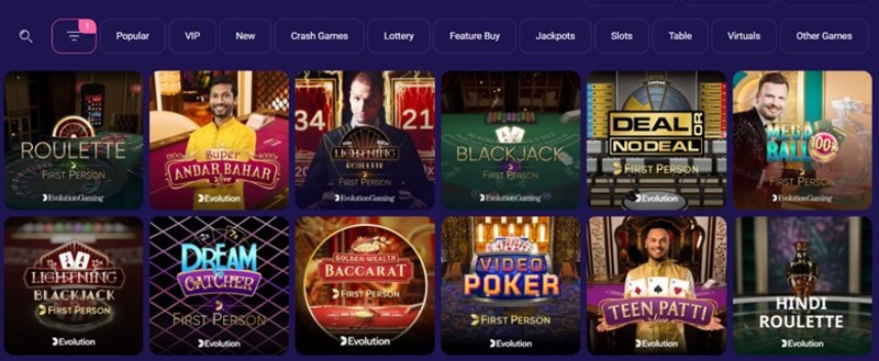 Lala.bet live casino