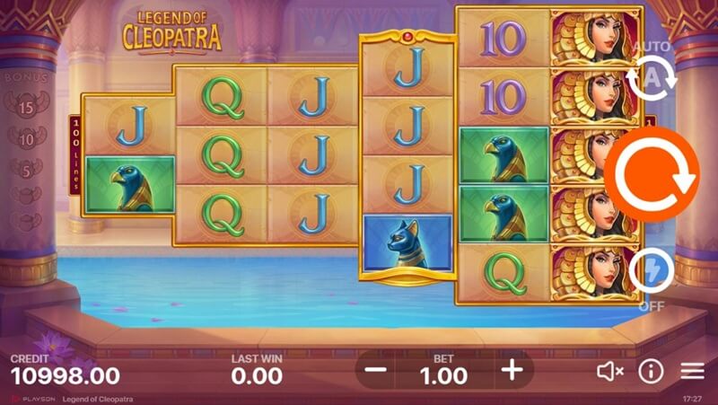 Legend of Cleopatra - Playson gokkasten
