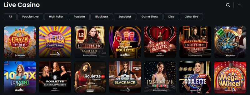 Live Casino en Tafelspellen
