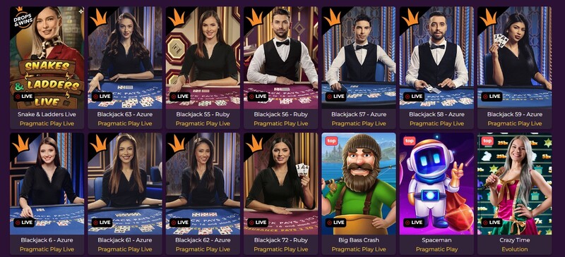 Live casino spellen voor echt geld