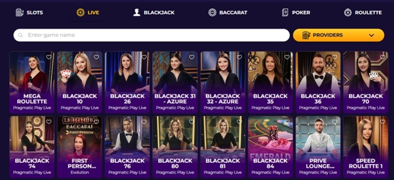 Live casino spellen voor minder dan 10 euro