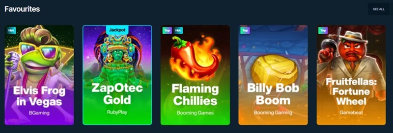 Lucky Max Casino Gokkasten