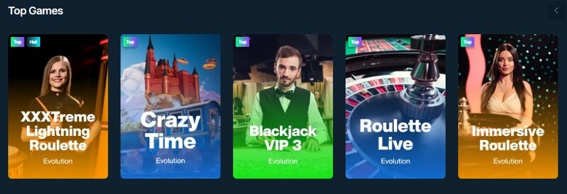 Lucky Max live casino