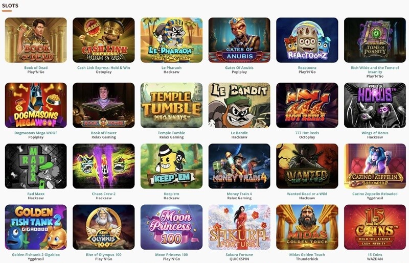 Moi Casino Gokkasten