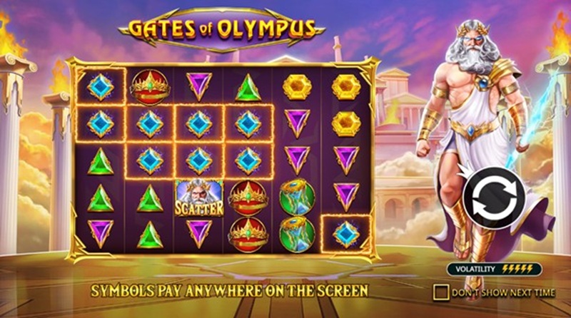 Over de Gates of Olympus gokkast