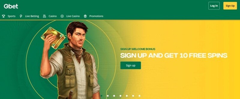 Qbet – 10 Book of Dead no deposit Free Spins!