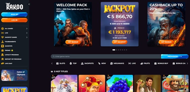 Rakoo Casino – FGS casino met grote welkomstbonus