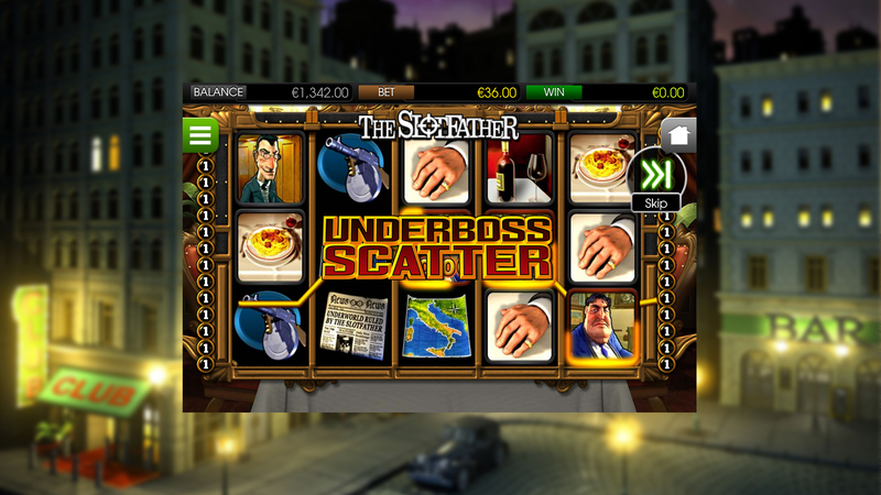 Scattersymbool bij The Slotfather