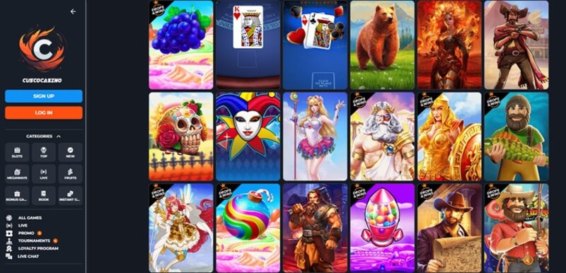 Sugar Rush en andere gokkasten van Pragmatic bij Cusco Casino