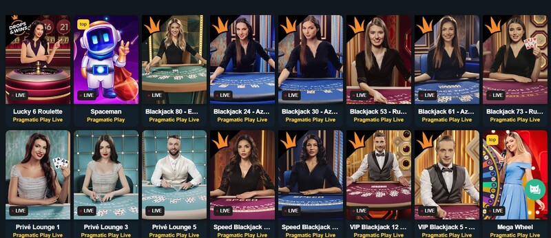 TombRiches Live Casino