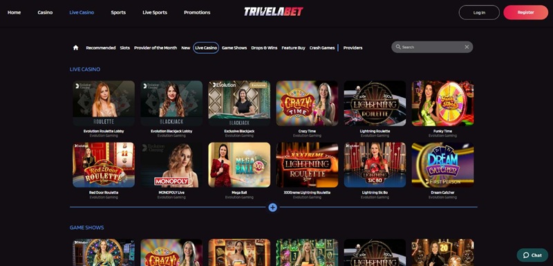 Trivelabet NoLimit City slots and sportsbook