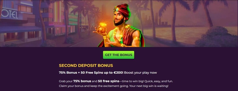 Tweede welkomstbonus