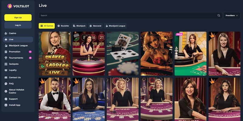 VOLTSLOT live casino