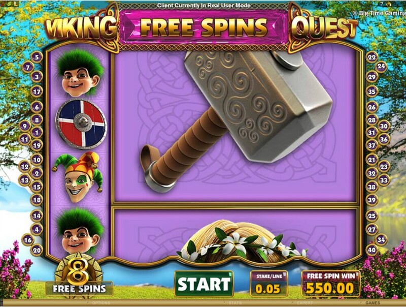 Viking Quest free spins