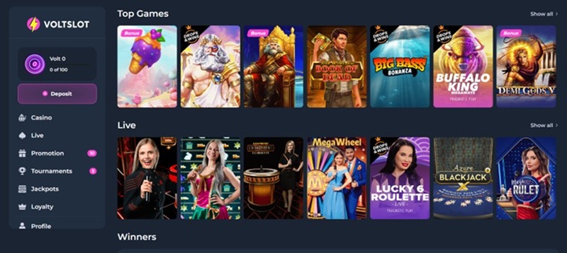 Voltslot Casino – Speel Big Time Gaming, Netent en meer!