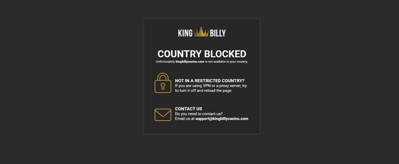 Wat is er met King Billy gebeurd