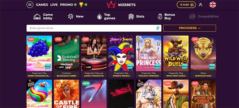 Wizebtes homepage